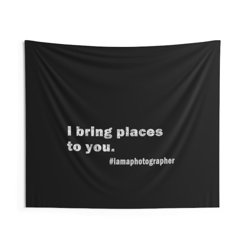 Photographer Minimalist Tapestry