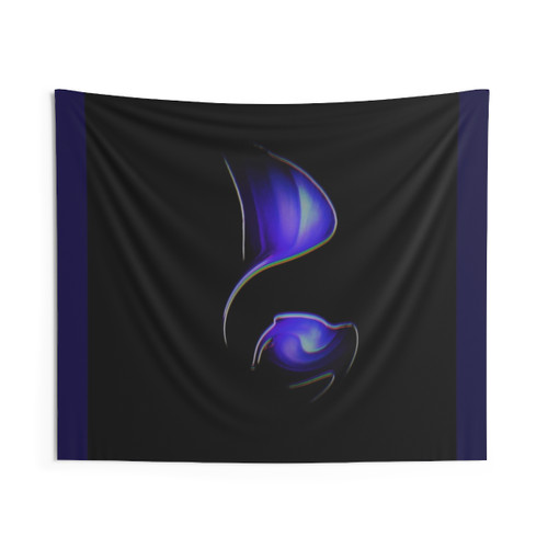 Nature-inspired Flower Design Tapestry