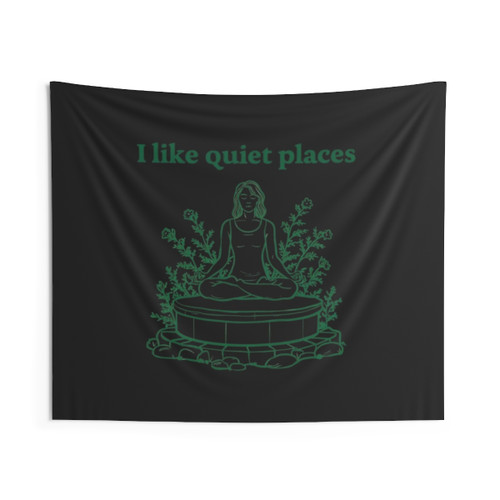 Shy Quiet Places Tapestry for Women