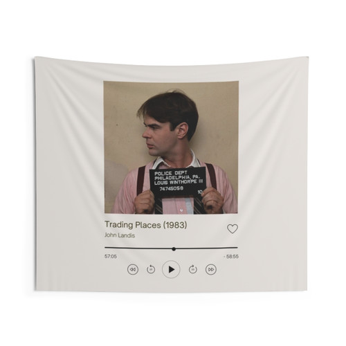 Trading Places 1983 Movie Poster Tapestry