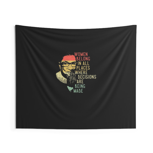 Ruth Bader Ginsburg RBG Women's Tapestry