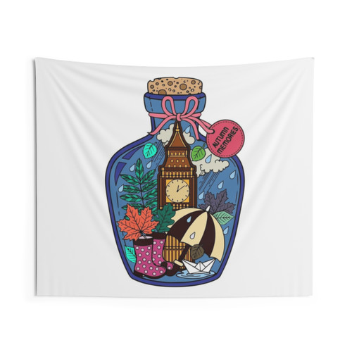 Places 13 Tapestry featuring scenic landscapes and locations