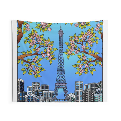 Places 08 Tapestry featuring a variety of landscapes and locations