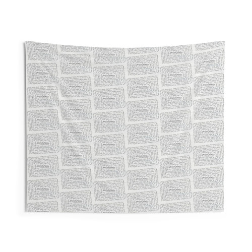 Perfect Places Script Tapestry - Lorde Lyrics Wall Art