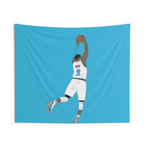 Dwyane Wade Vice-Inspired NBA Tapestry