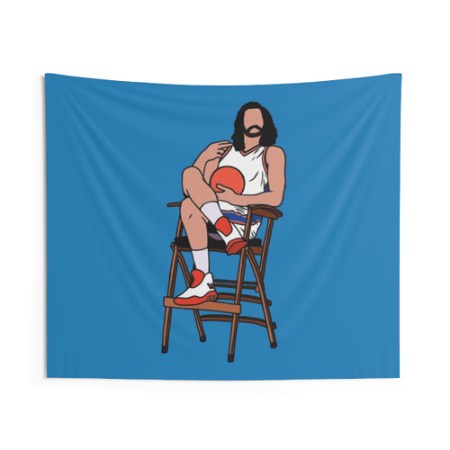 Steven Adams Chillin' Basketball Tapestry