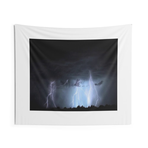 Abandoned Night Vision Tapestry Wall Art