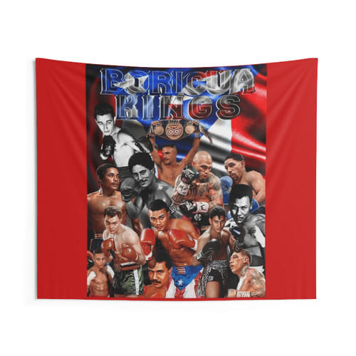 Boricua Kings Boxing Tapestry