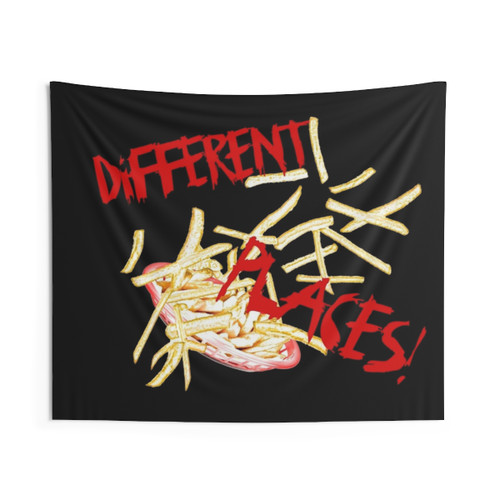 Different Places! Iconic Tapestry