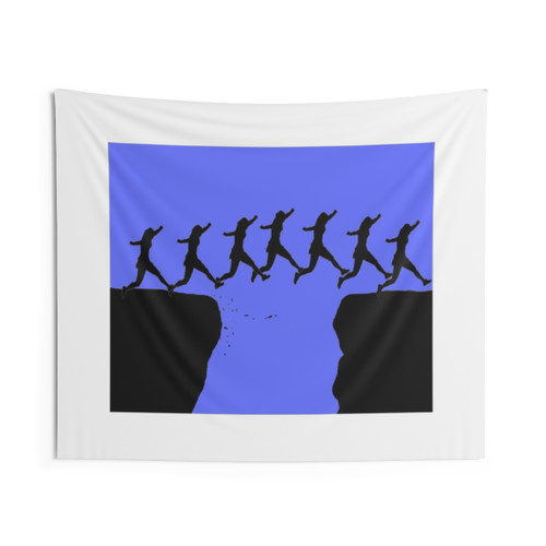 Graffiti Tapestry - Abandoned Architecture Wall Decor