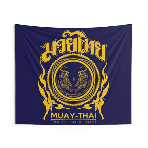 Muay Thai Tapestry - The Art of 8 Limbs Wall Hanging