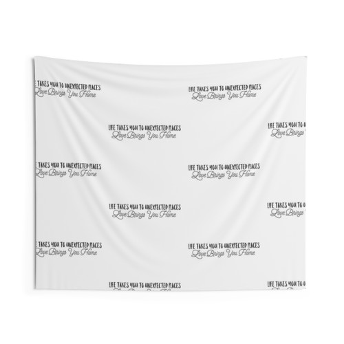 Life Takes You Places Woven Tapestry Wall Hanging