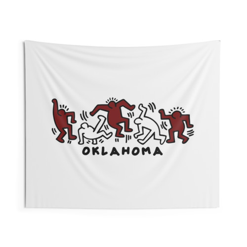 Oklahoma Sooners Groovy Tapestry
