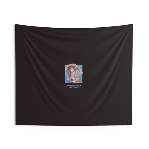 Women's Empowerment Tapestry Wall Hanging with Inspirational Design