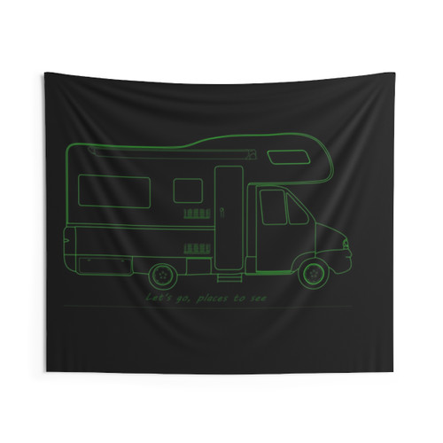 Van Life Adventure Tapestry