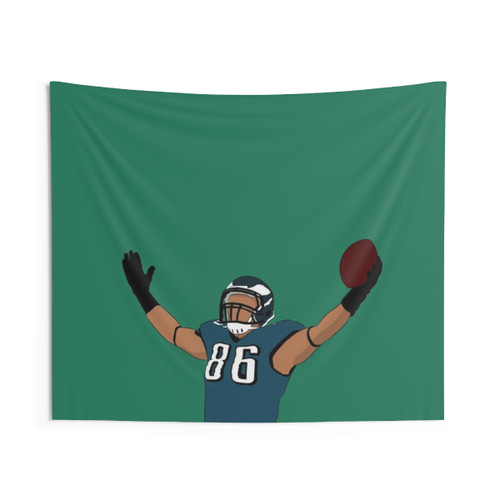 Green Machine Sports Tapestry featuring popular teams and athletes