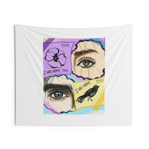 All the Bright Places Inspirational Tapestry