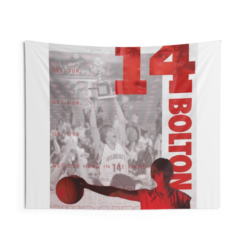 Troy Bolton Wildcats Basketball Tapestry