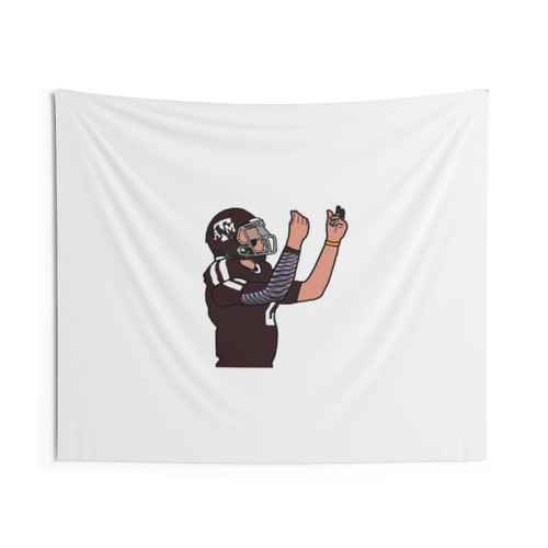 Johnny Football Sports Tapestry