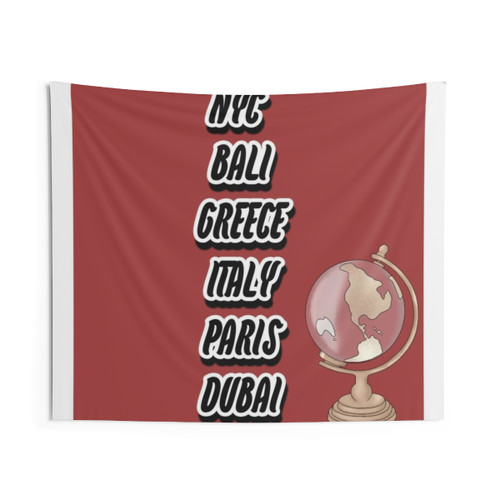 Travel Tapestry Wall Hanging