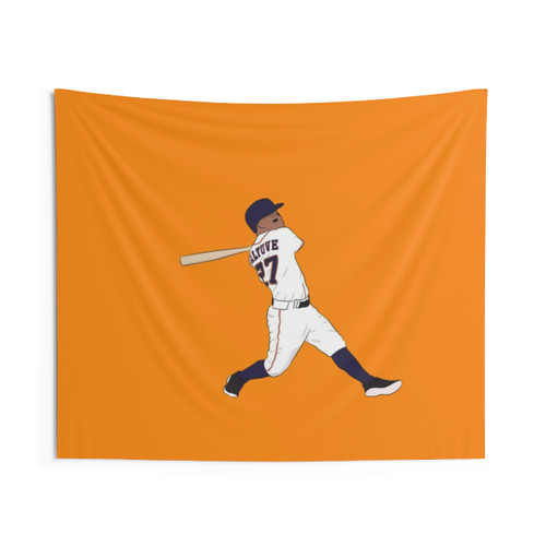 Jose Altuve Houston Astros Baseball Tapestry