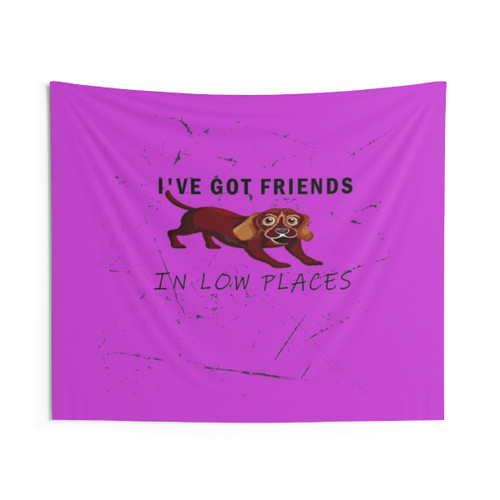 Vintage Corgi Tapestry - I've Got Friends in Low Places