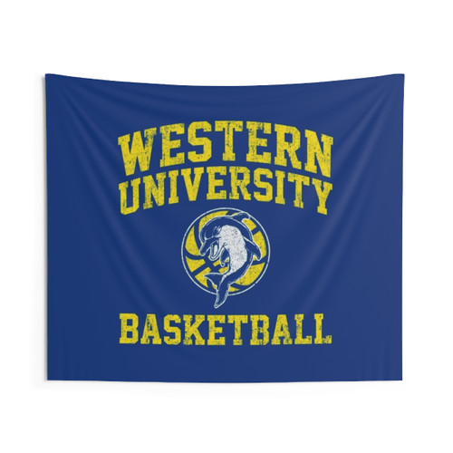 Blue Chips Basketball Tapestry