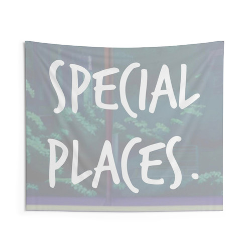 Special Places Tapestry - Aesthetic Nature Wall Decor