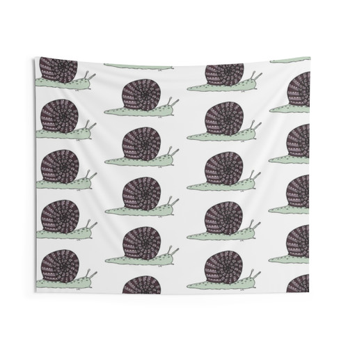 Going Places Snail Tapestry