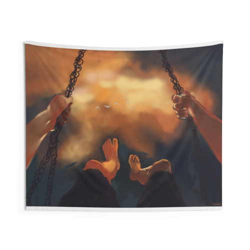 Heavenly Places Digital Tapestry