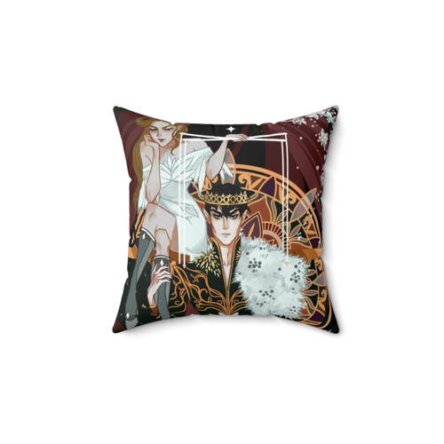 Royal Puppeteer Fae Themed Decorative Pillow