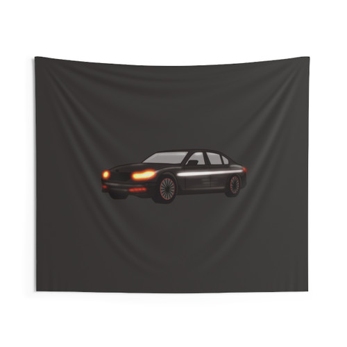 Night Racer Tapestry - Automotive Art Print