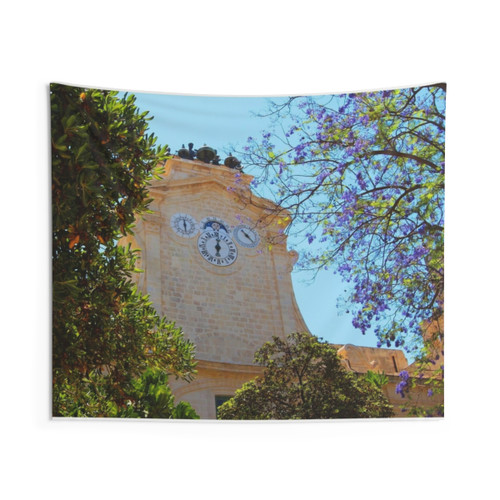 Streets of Valletta, Malta Tapestry
