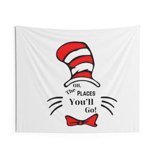 Travel Inspired Tapestry - Oh the Places You'll Go!