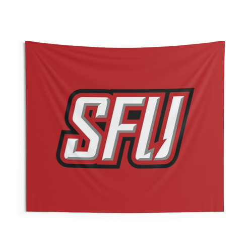 Saint Francis Red Flash Athletic Tapestry