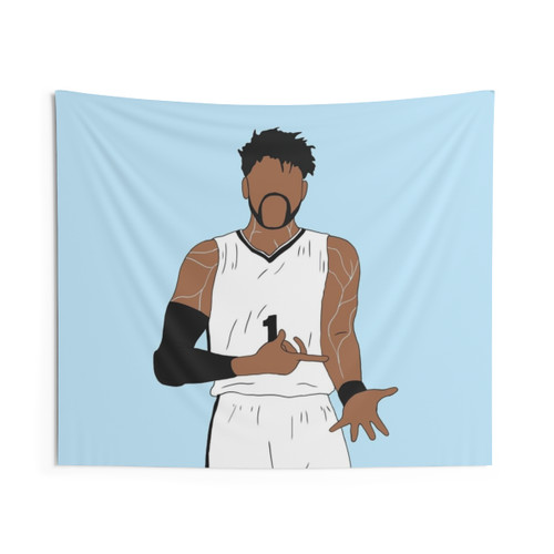 D'Angelo Russell Basketball Tapestry
