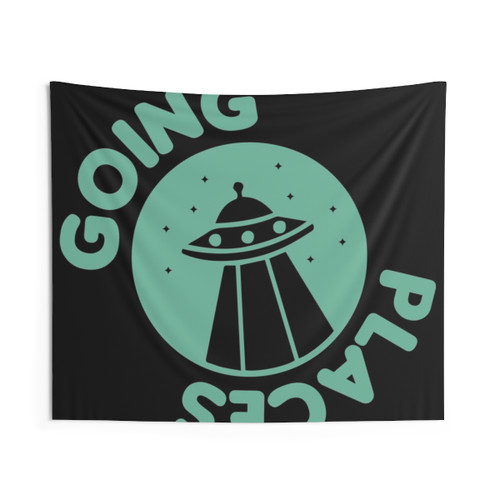 Going Places! Sci-Fi Alien Tapestry
