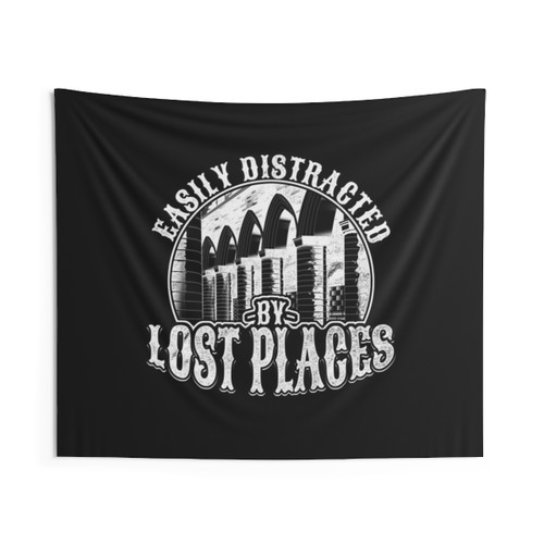 Lost Places Tapestry - Abandoned Exploration Wall Hanging