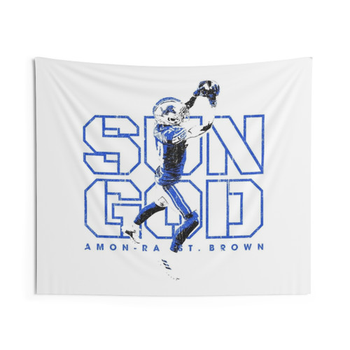 Amon-Ra St. Brown (Variant) Fantasy Football Tapestry