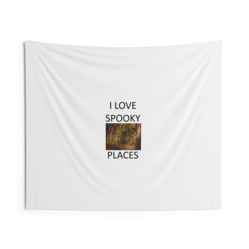 Spooky Places Tapestry - Creepy and Cute Wall Decor