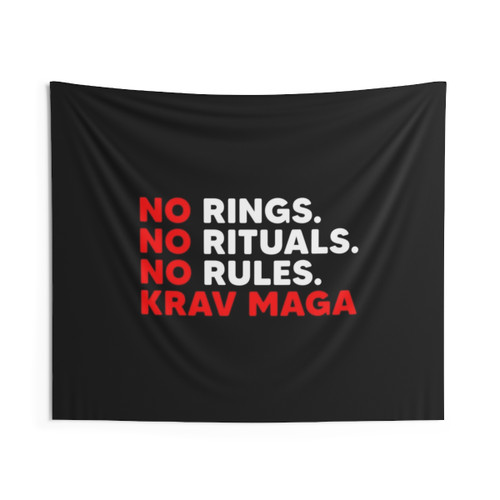 Krav Maga Martial Arts Self-Defense Tapestry