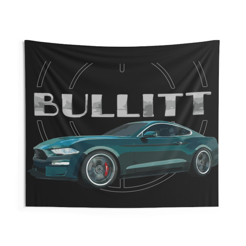 Ford Mustang GT 5.0L V8 Classic Muscle Car Tapestry