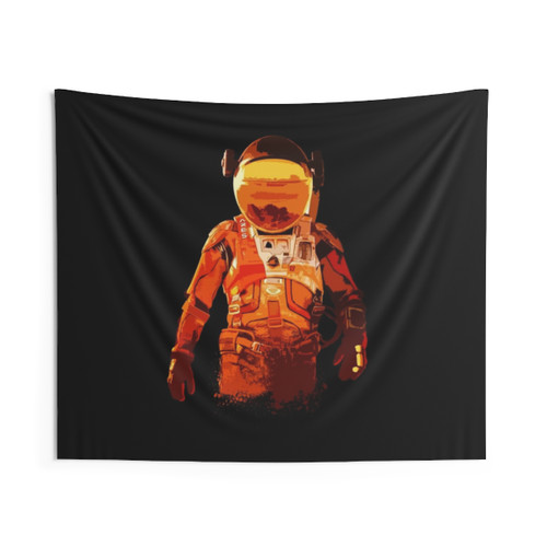 The Martian Astronaut Space Explorer Tapestry