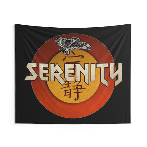 Firefly Serenity Logo Tapestry - Sci-Fi Wall Art