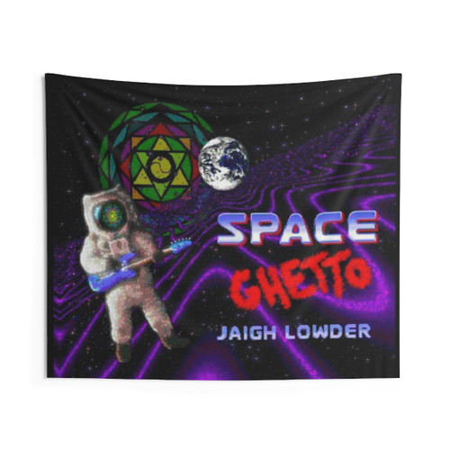Space-Themed Tapestry Wall Art