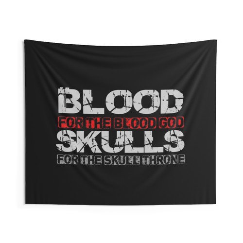 Warhammer 40K Blood For The Blood God Tapestry