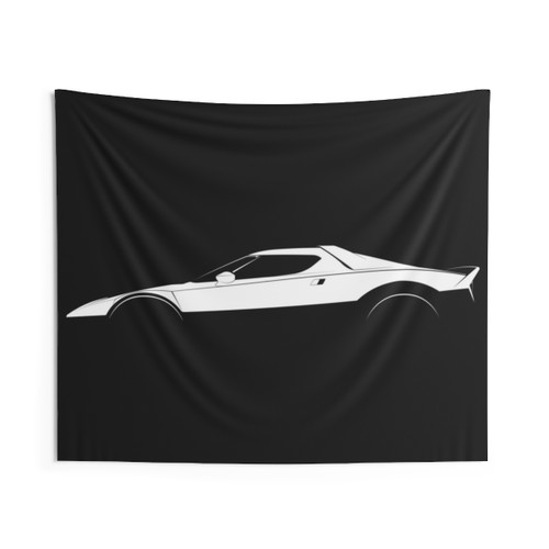 Lancia New Stratos Silhouette Tapestry