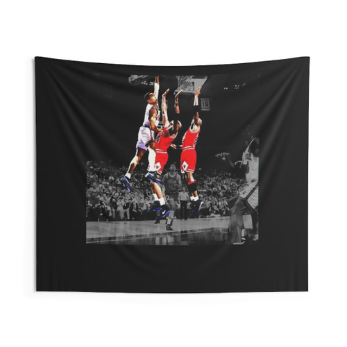John Starks The Dunk! Basketball Tapestry