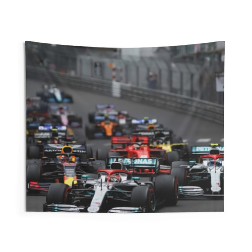 Formula 1 Race Start Tapestry