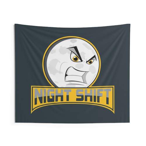 Angry Moon Fantasy Football Tapestry